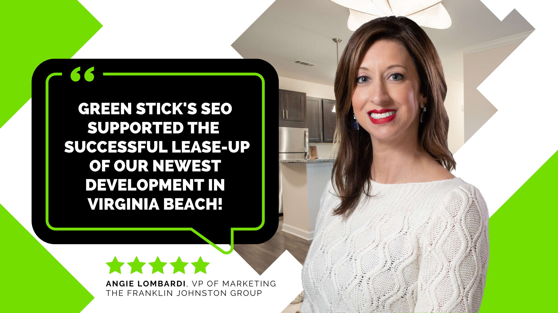 Angie Lombardi Vice President Of Marketing at The Franklin Johnston Group