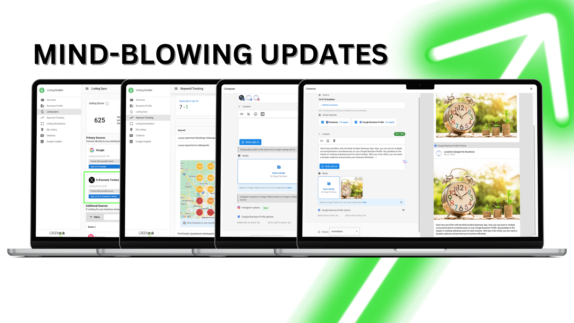 September 2023 GREENstick Business App Updates & Releases